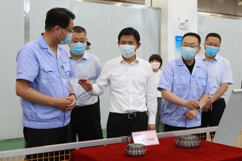 寶雞市市長王勇調(diào)研秦川集團(tuán)